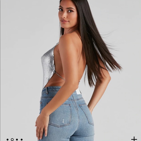 Open Back Chain Top - Picture 6 of 6